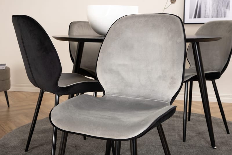 Dipp Matbord med 4 Emma Matstol - Möbler - Matplats - Matgrupp & matbord med stolar