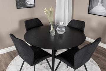 Dipp Matbord med 4 Gemma Matstol - Möbler - Matplats - Matgrupp & matbord med stolar