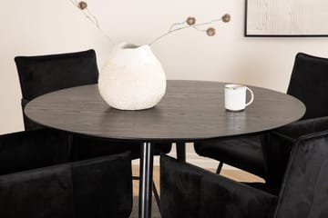 Dipp Matbord med 4 Petra Karmstol - Möbler - Matplats - Matgrupp & matbord med stolar