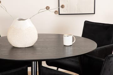 Dipp Matbord med 4 Petra Karmstol - Möbler - Matplats - Matgrupp & matbord med stolar