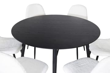 Dipp Matbord med 6 Polar Matstol - Möbler - Matplats - Matgrupp & matbord med stolar