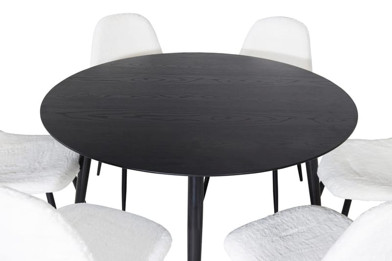 Dipp Matbord med 6 Polar Matstol - Möbler - Matplats - Matgrupp & matbord med stolar