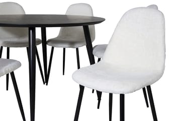 Dipp Matbord med 6 Polar Matstol - Möbler - Matplats - Matgrupp & matbord med stolar