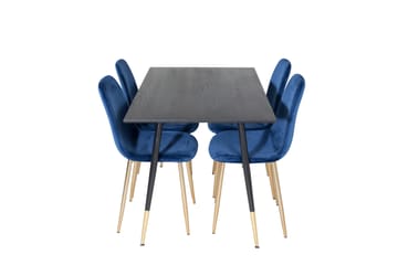 Dipp Matgrupp 120 cm Rund med 4 Polar stolar