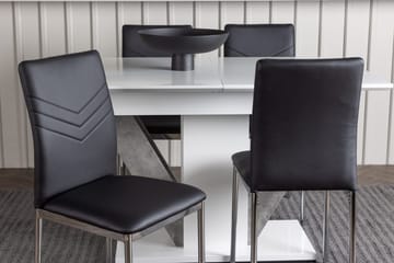 Disa Matbord 120x80 cm med 4 Lily Matstol - Möbler - Matplats - Matgrupp & matbord med stolar