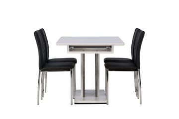 Disa Matbord 120x80 cm med 4 Lily Matstol - Möbler - Matplats - Matgrupp & matbord med stolar