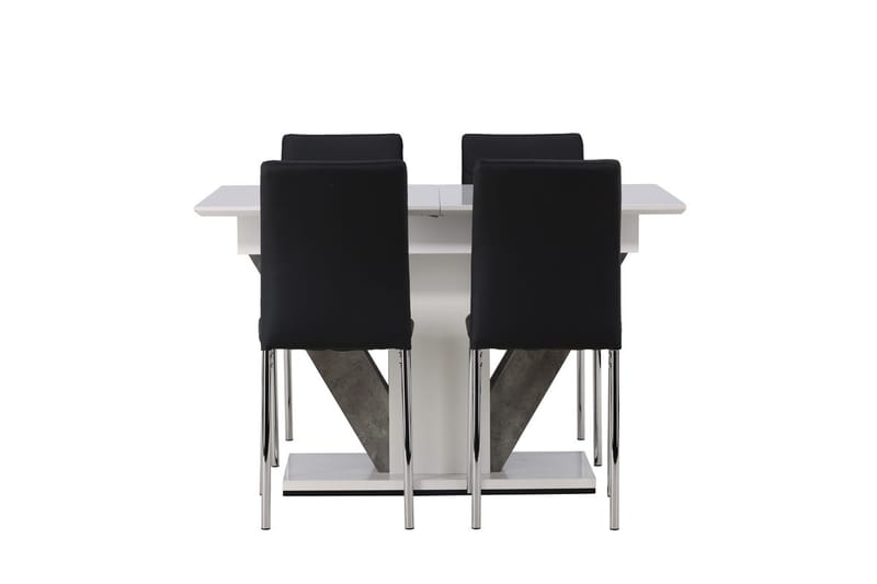 Disa Matbord 120x80 cm med 4 Lily Matstol - Möbler - Matplats - Matgrupp & matbord med stolar
