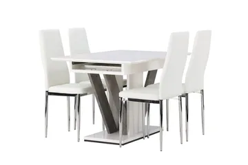 Disa Matbord 120x80 cm med 4 Pastill Matstol - Möbler - Matplats - Matgrupp & matbord med stolar