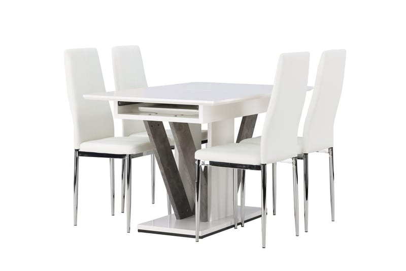 Disa Matbord 120x80 cm med 4 Pastill Matstol - Möbler - Matplats - Matgrupp & matbord med stolar