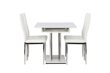 Disa Matbord 120x80 cm med 4 Pastill Matstol - Möbler - Matplats - Matgrupp & matbord med stolar