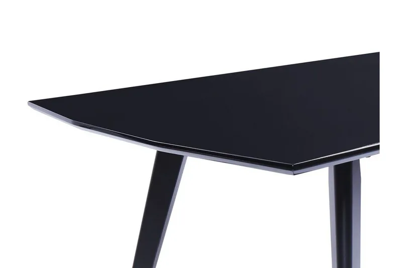 Dolbeau Matbord 90x160 cm - Svart/Silver - Möbler - Matplats - Matbord & köksbord