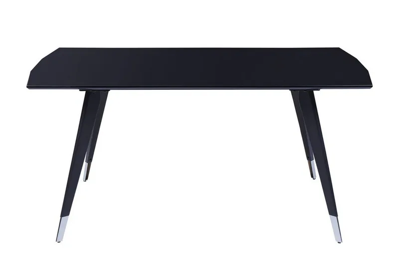 Dolbeau Matbord 90x160 cm - Svart/Silver - Möbler - Matplats - Matbord & köksbord