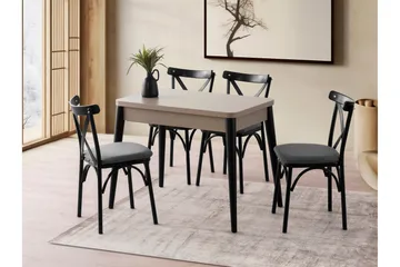 Dolcer Matbord 100 cm Rektangulär - Brun - Möbler - Matplats - Matbord & köksbord