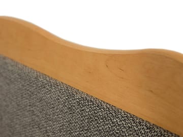 Drosbacken 7-sits Matgrupp för kök - Brun med mörkgrå klädsel - Möbler - Matplats - Matgrupp & matbord med stolar