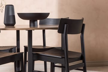 Durango Matbord 120 cm Rund med 4 Montros Matstol - Möbler - Matplats - Matgrupp & matbord med stolar