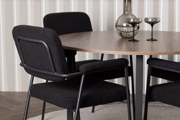 Durango Matbord 120 cm Rund med 4 Yesterday Matstol - Möbler - Matplats - Matgrupp & matbord med stolar