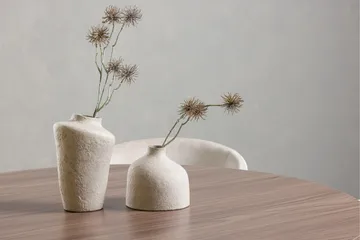 Durango Matgrupp 120 cm Rund med 4 Berit Stolar - Valnöt - Möbler - Matplats - Matgrupp & matbord med stolar