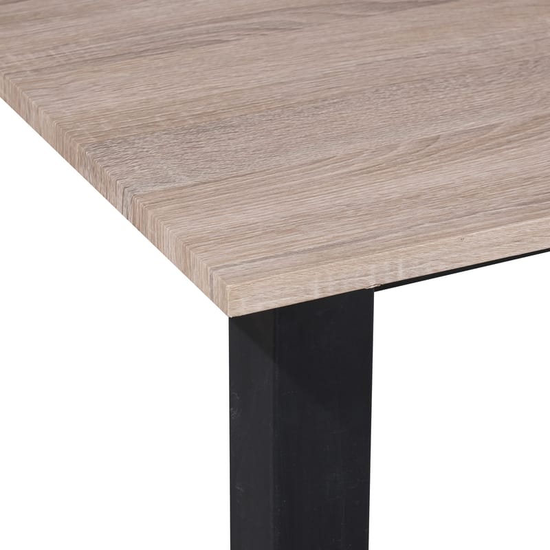 Durham Matbord 120x80 cm - Ekbrun och svart - Möbler - Matplats - Matbord & köksbord