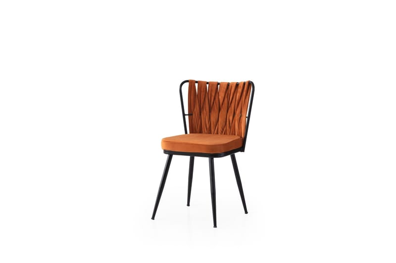 Dyana Matstol - Svart/Orange - Möbler - Matplats - Matstol & köksstol