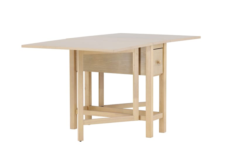 Edward Drop Leaf Table 150x80 cm - Whitewash / - Möbler - Matplats - Matbord & köksbord