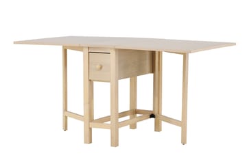 Edward Drop Leaf Table 150x80 cm - Whitewash / - Möbler - Matplats - Matbord & köksbord