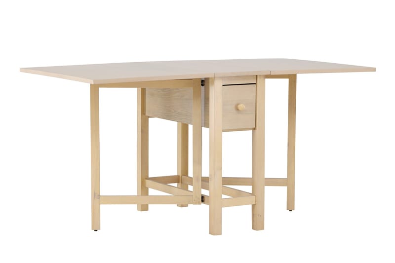 Edward Drop Leaf Table 150x80 cm - Whitewash / - Möbler - Matplats - Matbord & köksbord
