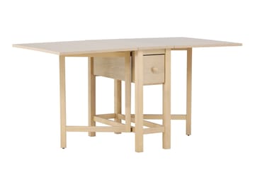 Edward Drop Leaf Table 150x80 cm - Whitewash / - Möbler - Matplats - Matbord & köksbord