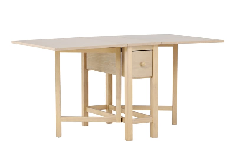 Edward Drop Leaf Table 150x80 cm - Whitewash / - Möbler - Matplats - Matbord & köksbord
