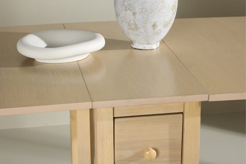 Edward Drop Leaf Table 150x80 cm - Whitewash / - Möbler - Matplats - Matbord & köksbord