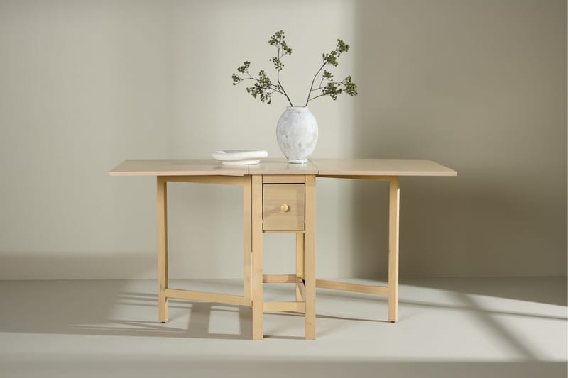 Edward Drop Leaf Table 150x80 cm - Whitewash / - Möbler - Matplats - Matbord & köksbord