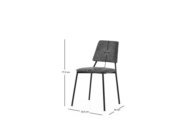 Elita Matstol - Svart/Antracit - Möbler - Matplats - Matstol & köksstol