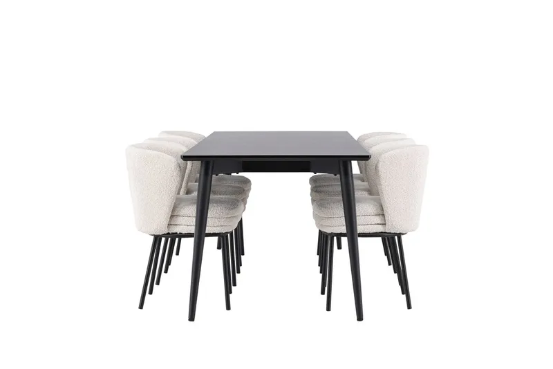 Ellis Matbord 230x85 cm med 6 Agnes Matstol - Möbler - Matplats - Matgrupp & matbord med stolar