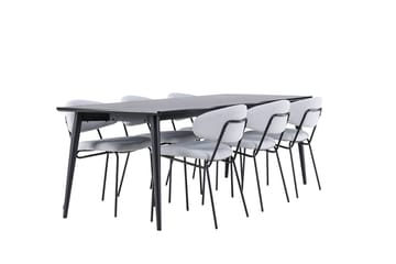 Ellis Matbord 230x85 cm med 6 Chico Matstol - Möbler - Matplats - Matgrupp & matbord med stolar
