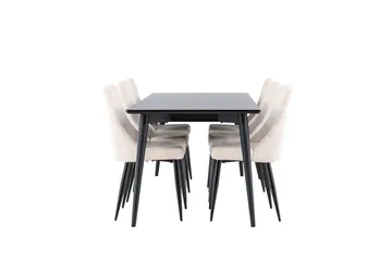 Ellis Matbord 230x85 cm med 6 Leone Matstol - Möbler - Matplats - Matgrupp & matbord med stolar
