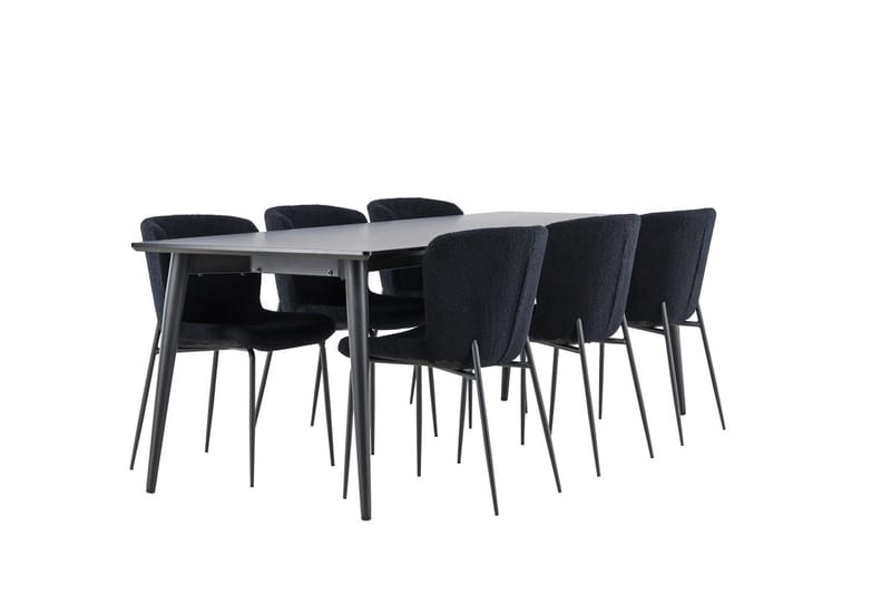 Ellis Matbord 230x85 cm med 6 Modesto Matstol - Möbler - Matplats - Matgrupp & matbord med stolar