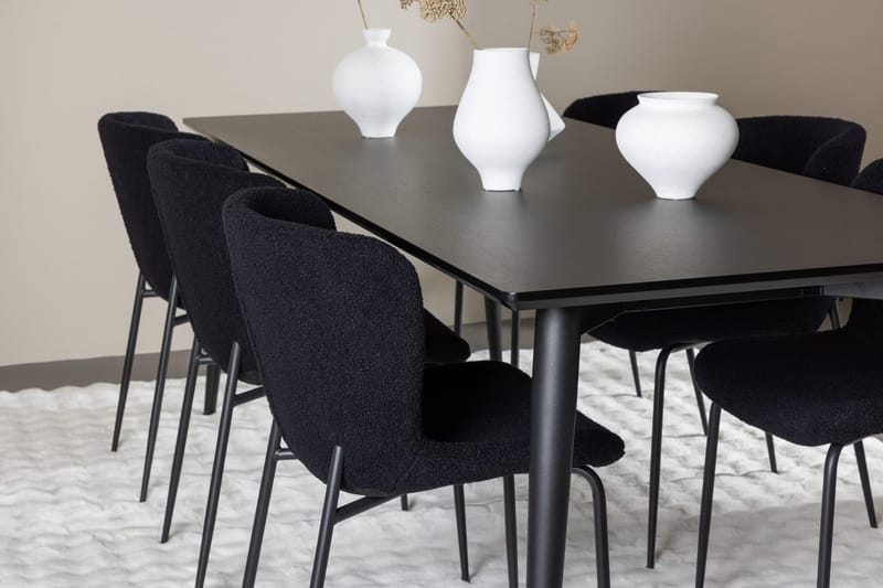 Ellis Matbord 230x85 cm med 6 Modesto Matstol - Möbler - Matplats - Matgrupp & matbord med stolar
