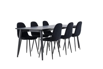 Ellis Matbord 230x85 cm med 6 Polar Matstol - Möbler - Matplats - Matgrupp & matbord med stolar