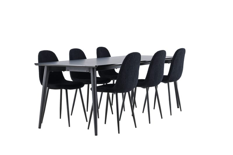Ellis Matbord 230x85 cm med 6 Polar Matstol - Möbler - Matplats - Matgrupp & matbord med stolar