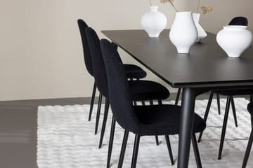 Ellis Matbord 230x85 cm med 6 Polar Matstol - Möbler - Matplats - Matgrupp & matbord med stolar