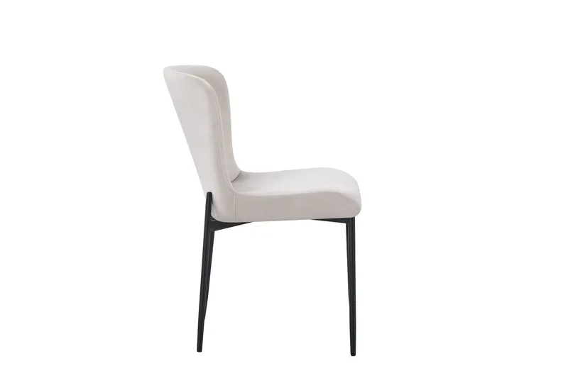 Elsie Matstol Sammet - Beige - Möbler - Matplats - Matstol & köksstol