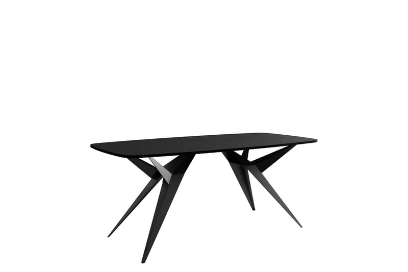 Elvora Matbord 160 cm Rektangulär, Svart