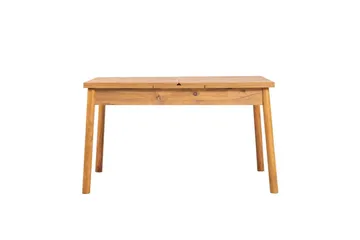 Ergene Matgrupp 120 cm Rektangulär - Natur/Blå - Möbler - Matplats - Matgrupp & matbord med stolar