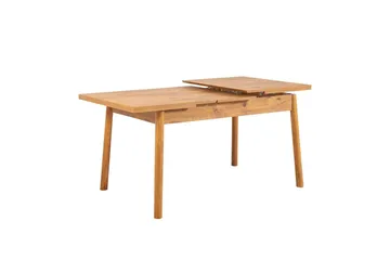 Ergene Matgrupp 120 cm Rektangulär - Natur/Blå - Möbler - Matplats - Matgrupp & matbord med stolar