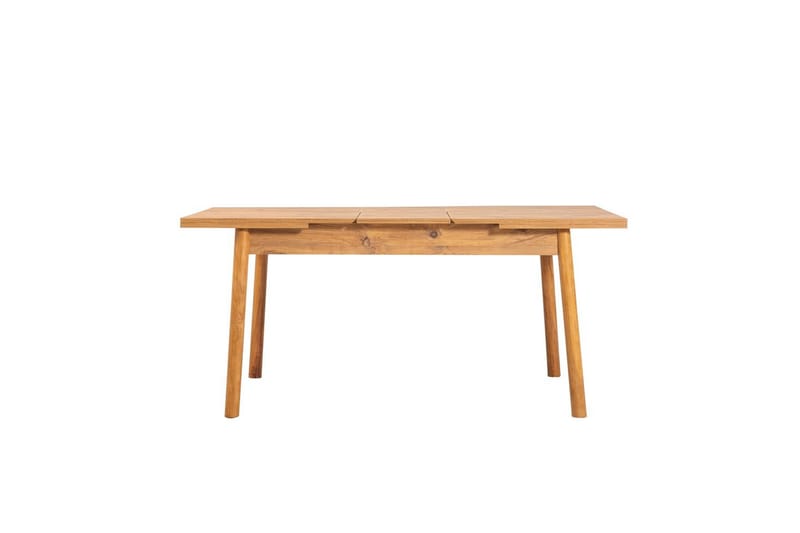 Ergene Matgrupp 120 cm Rektangulär - Natur/Blå - Möbler - Matplats - Matgrupp & matbord med stolar