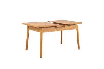 Ergene Matgrupp 120 cm Rektangulär - Natur/Blå - Möbler - Matplats - Matgrupp & matbord med stolar
