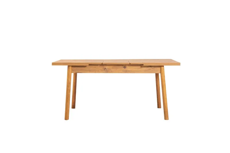 Ergene Matgrupp 120 cm Rektangulär - Natur/Grå - Möbler - Matplats - Matgrupp & matbord med stolar