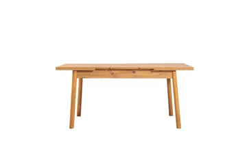 Ergene Matgrupp 120 cm Rektangulär - Natur/Grå - Möbler - Matplats - Matgrupp & matbord med stolar