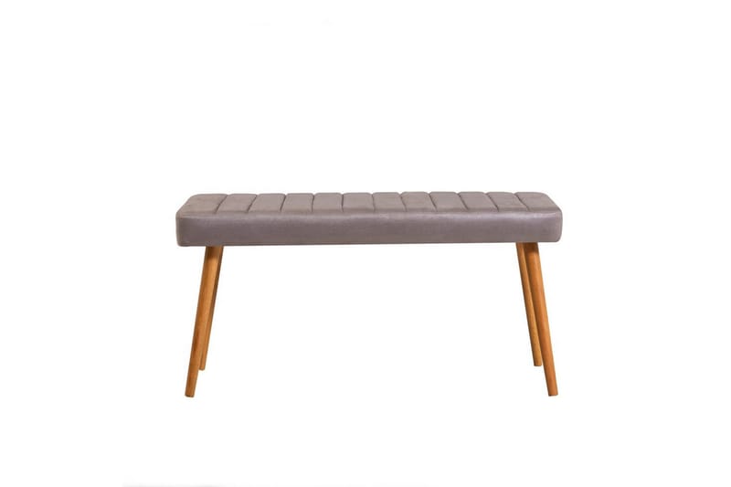 Ergene Matgrupp 120 cm Rektangulär - Natur/Grå - Möbler - Matplats - Matgrupp & matbord med stolar