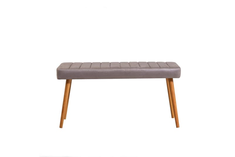 Ergene Matgrupp 120 cm Rektangulär - Natur/Grå - Möbler - Matplats - Matgrupp & matbord med stolar