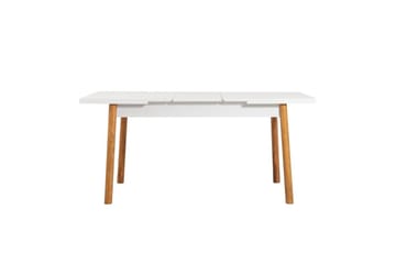 Ergene Matgrupp 120 cm Rektangulär - Natur/Marinblå - Möbler - Matplats - Matgrupp & matbord med stolar